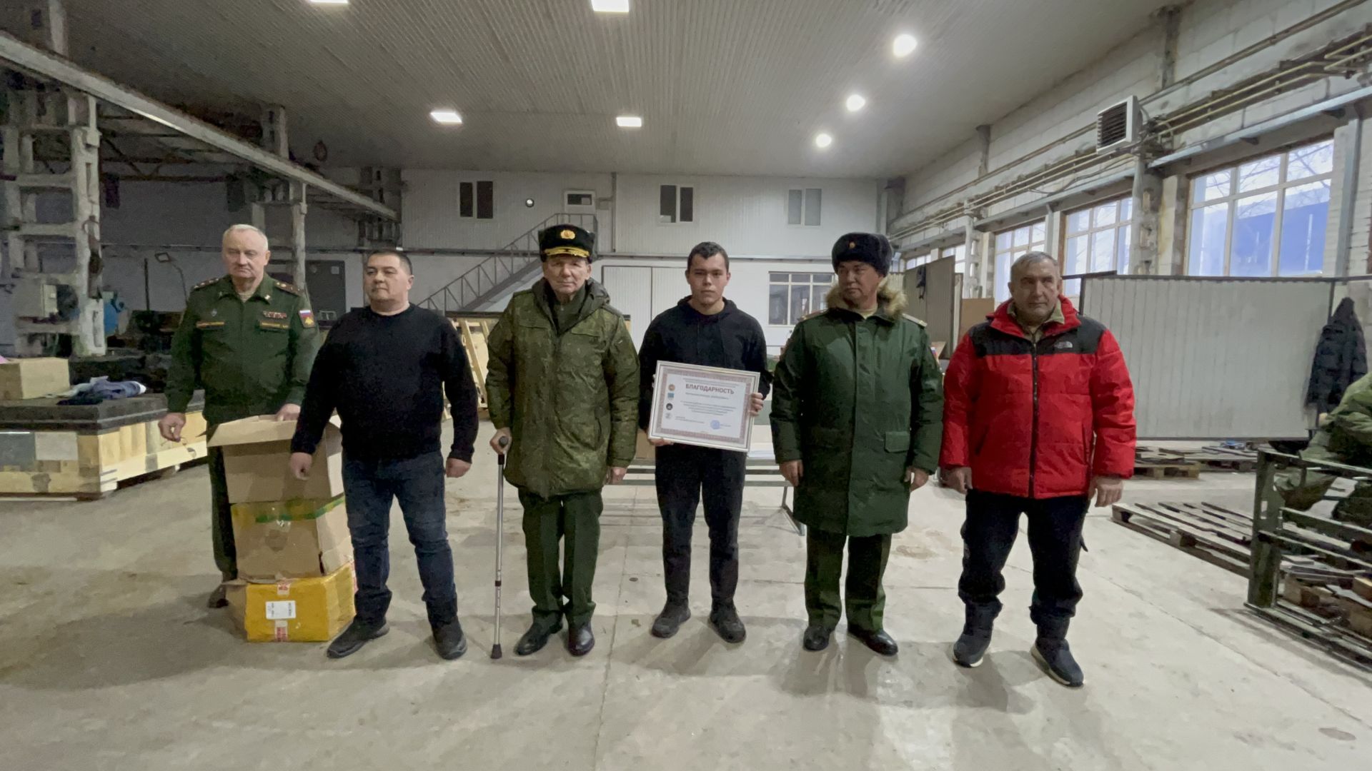 Лаишевский район отправил на передовую новогоднюю партию гуманитарной помощи бойцам СВО