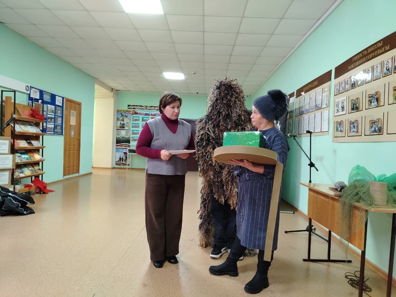 В Лаишевской школе №3 прошёл Урок Мужества «Сила в единстве»