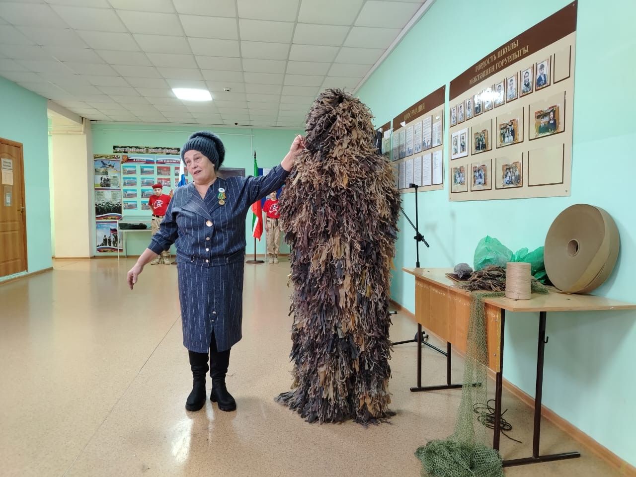 В Лаишевской школе №3 прошёл Урок Мужества «Сила в единстве»
