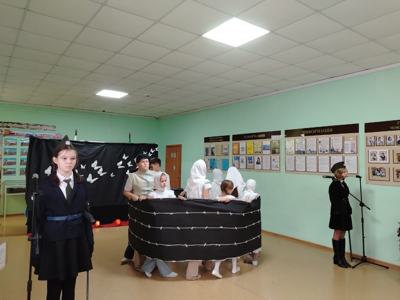 В Лаишевской школе №3 прошёл Урок Мужества «Сила в единстве»