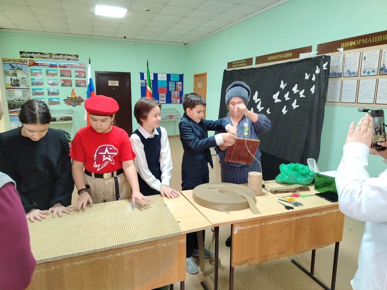 В Лаишевской школе №3 прошёл Урок Мужества «Сила в единстве»