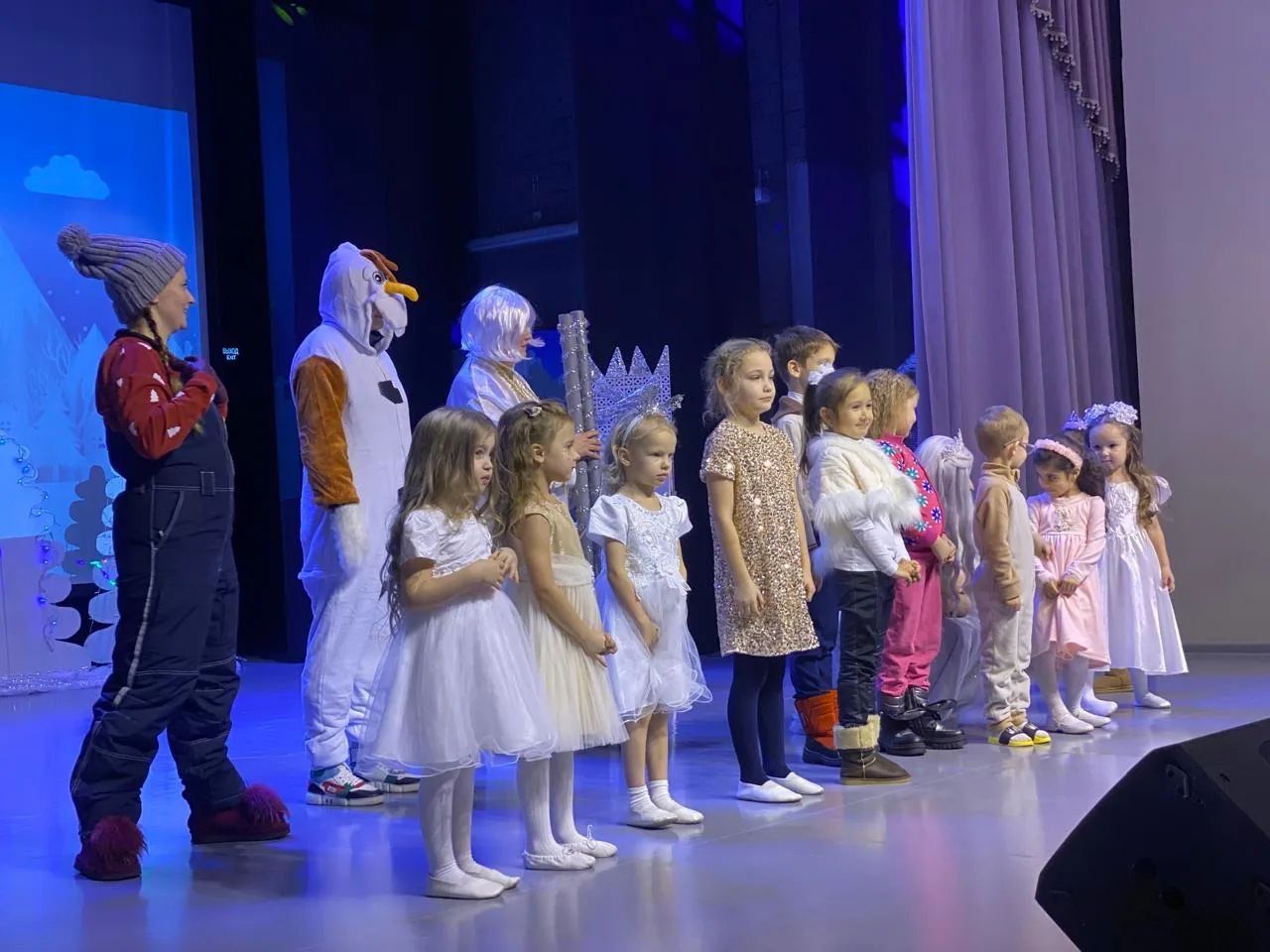 Новогодний спектакль в Никольском Доме культуры: путешествие в Снежный городок