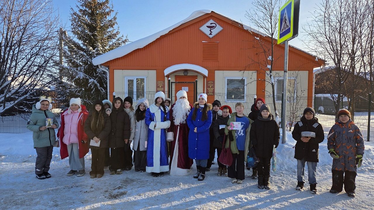 В Лаишевском районе провели новогоднюю акцию «Российский Дед Мороз»