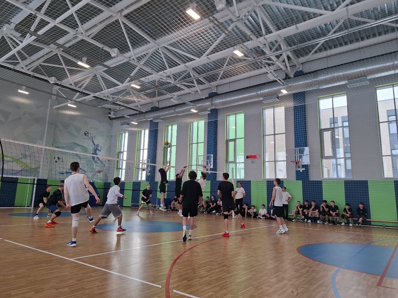 В Лаишевском районе сыграны матчи школьной волейбольной лиги