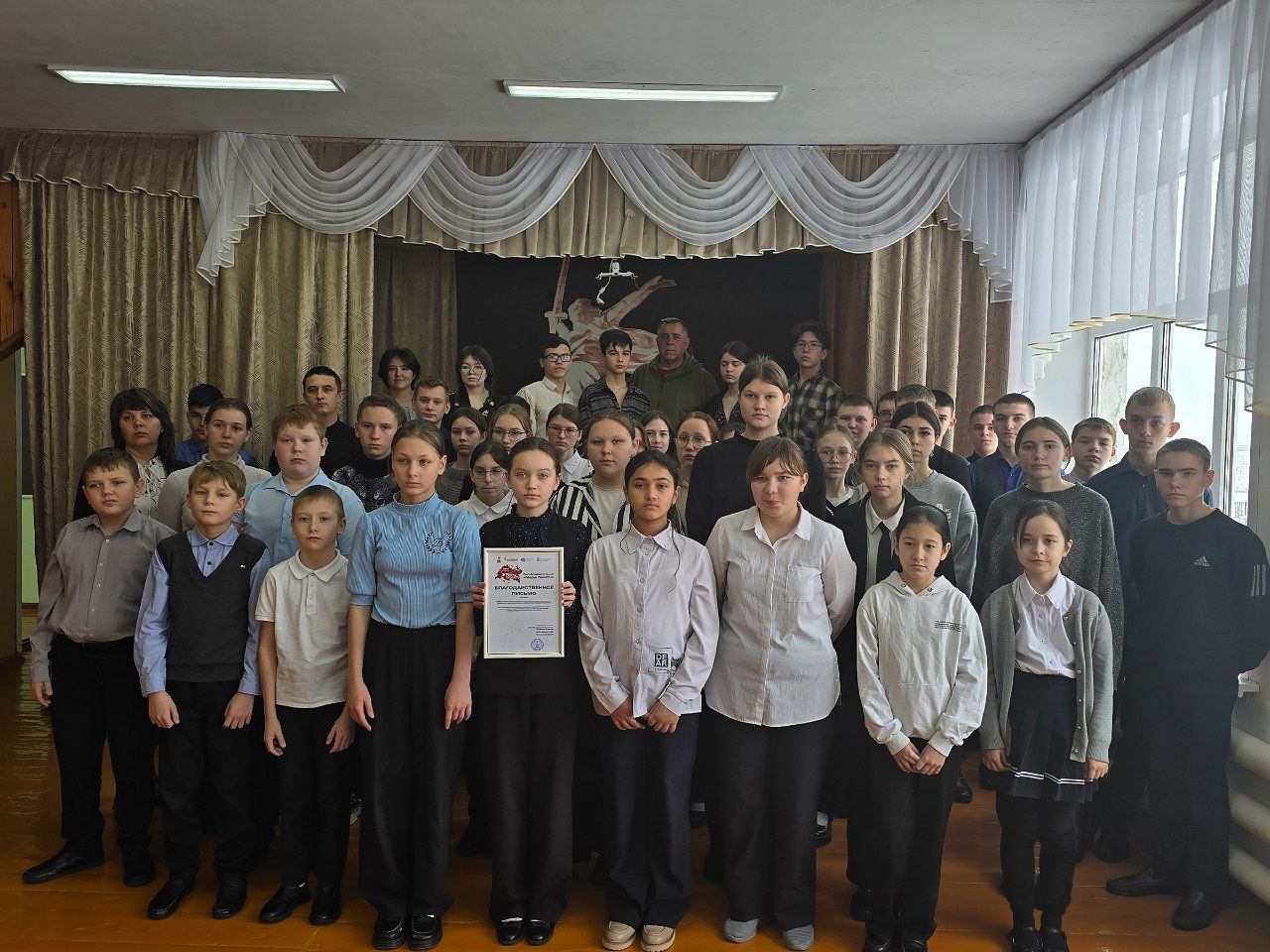 «Марш памяти» юнармейцев Лаишевского района продолжается