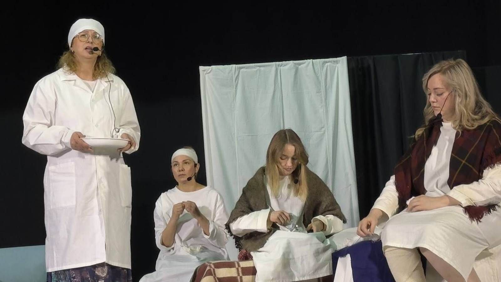 Лаеш районында Бөек Җиңүнең 80 еллыгына спектакль куелды