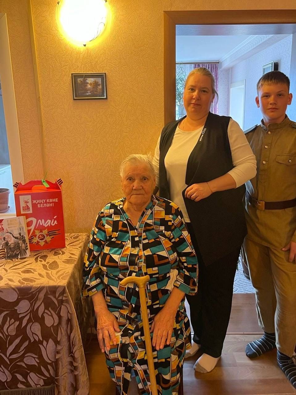 В Лаишеве чествуют ветеранов тыла в преддверии 80-летия Великой Победы