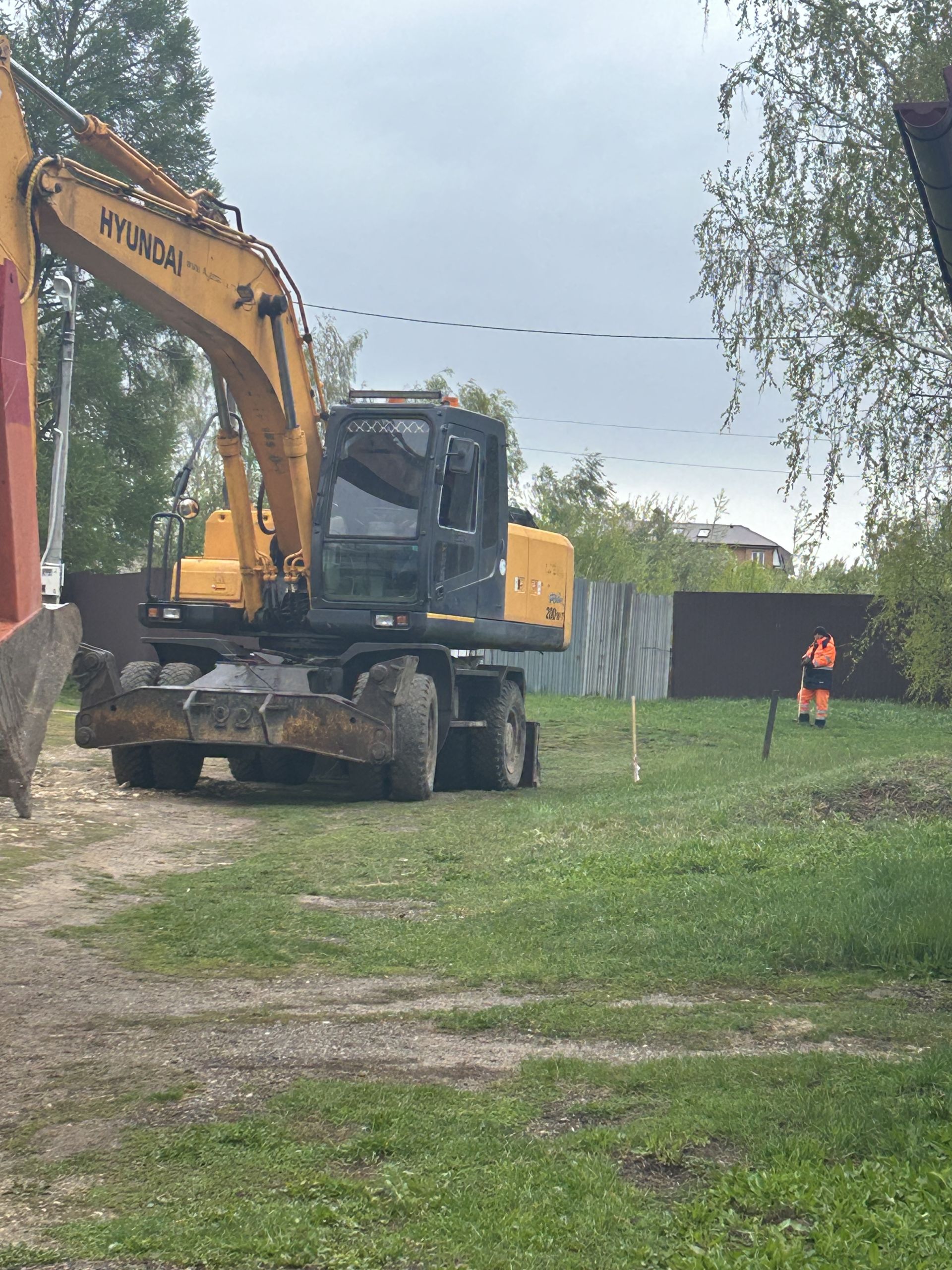 В городе Лаишево начались подготовительные работы по укладке асфальта