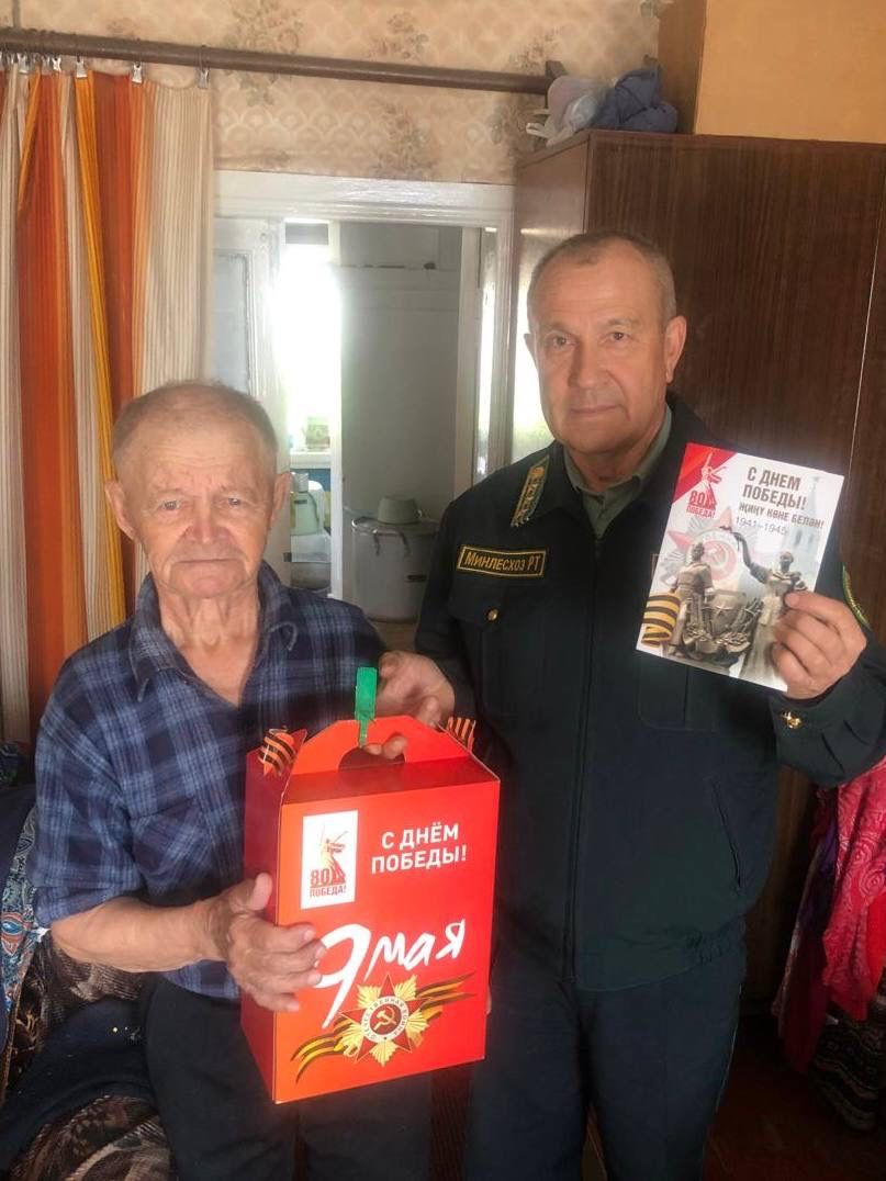 В Лаишеве чествуют ветеранов тыла в преддверии 80-летия Великой Победы