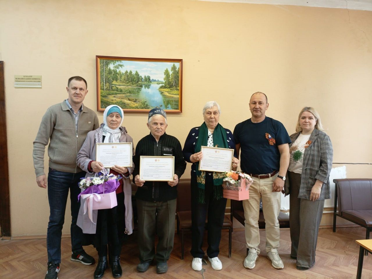 В Лаишевском районе чествовали ветеранов труда