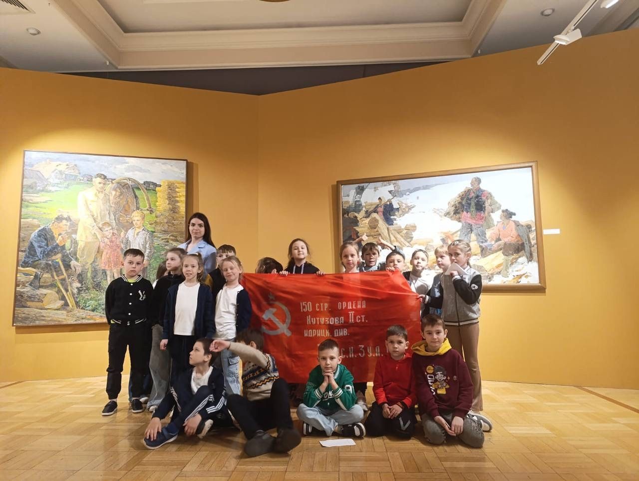 Первоклассники Лаишевского района совершили путешествие в мир искусства