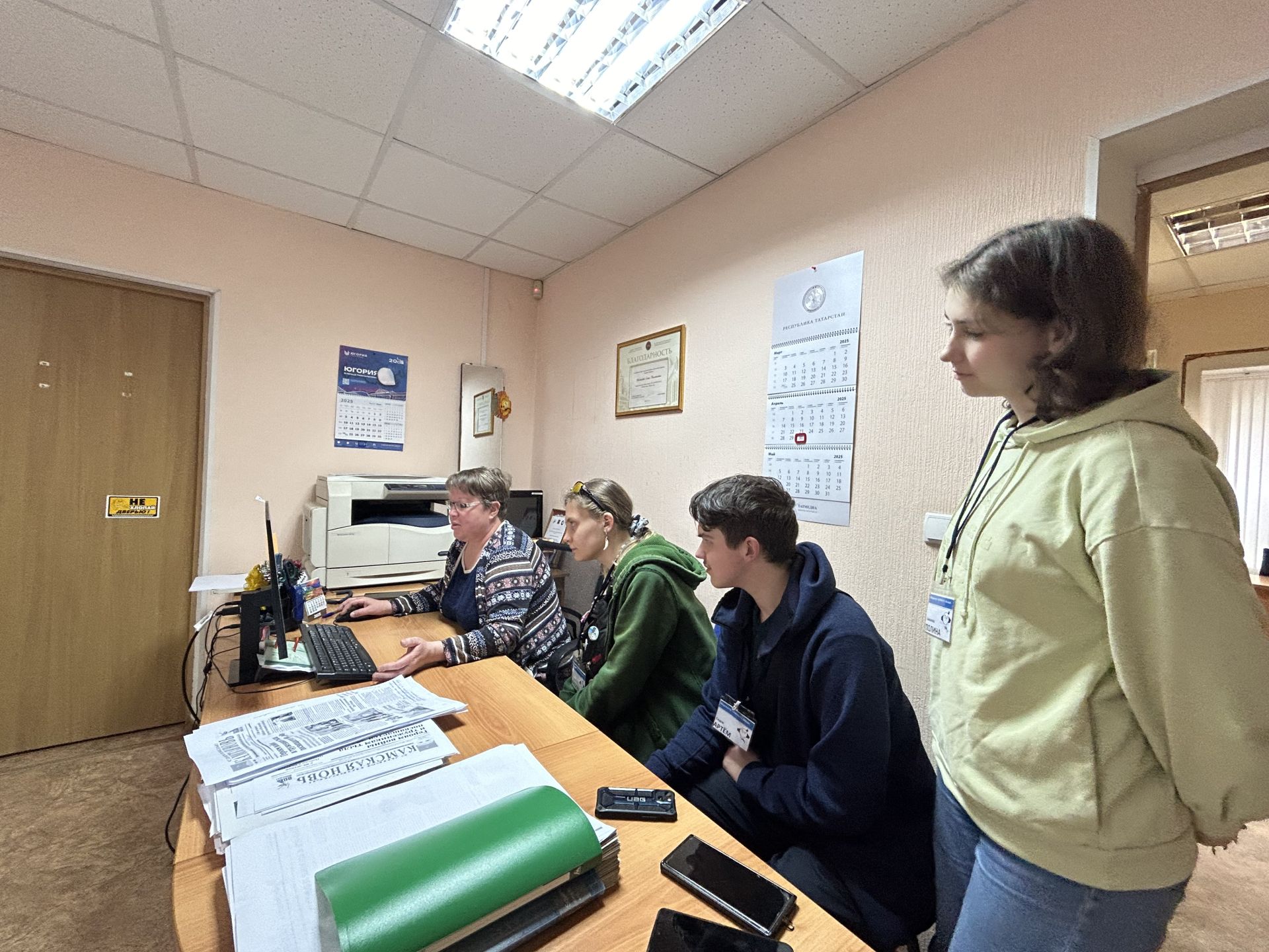 Молодые журналисты из Москвы познакомились с работой редакции газеты «Камская новь»