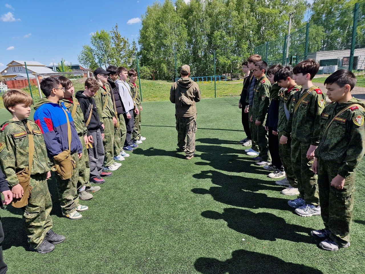 Допризывная молодежь Лаишевского района готовится к службе в армии