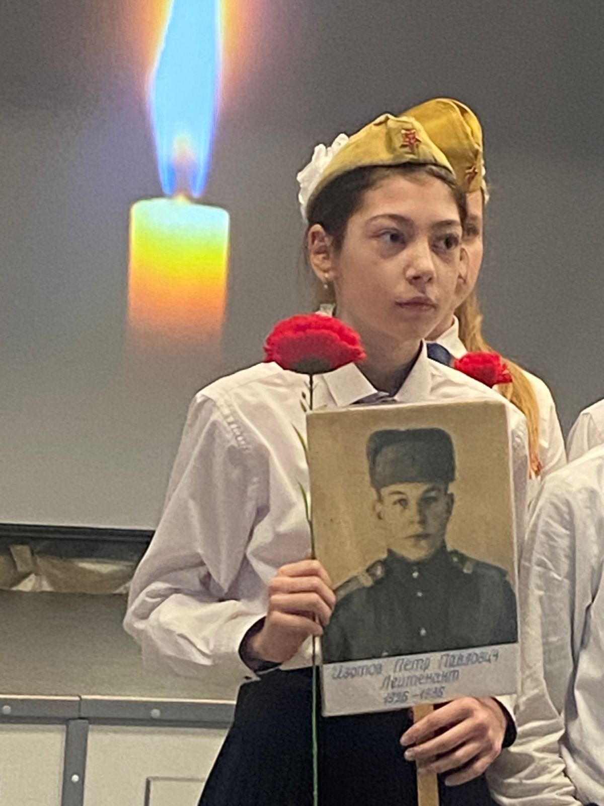 Учащиеся Лаишевского района провели акцию «Бессмертный полк»