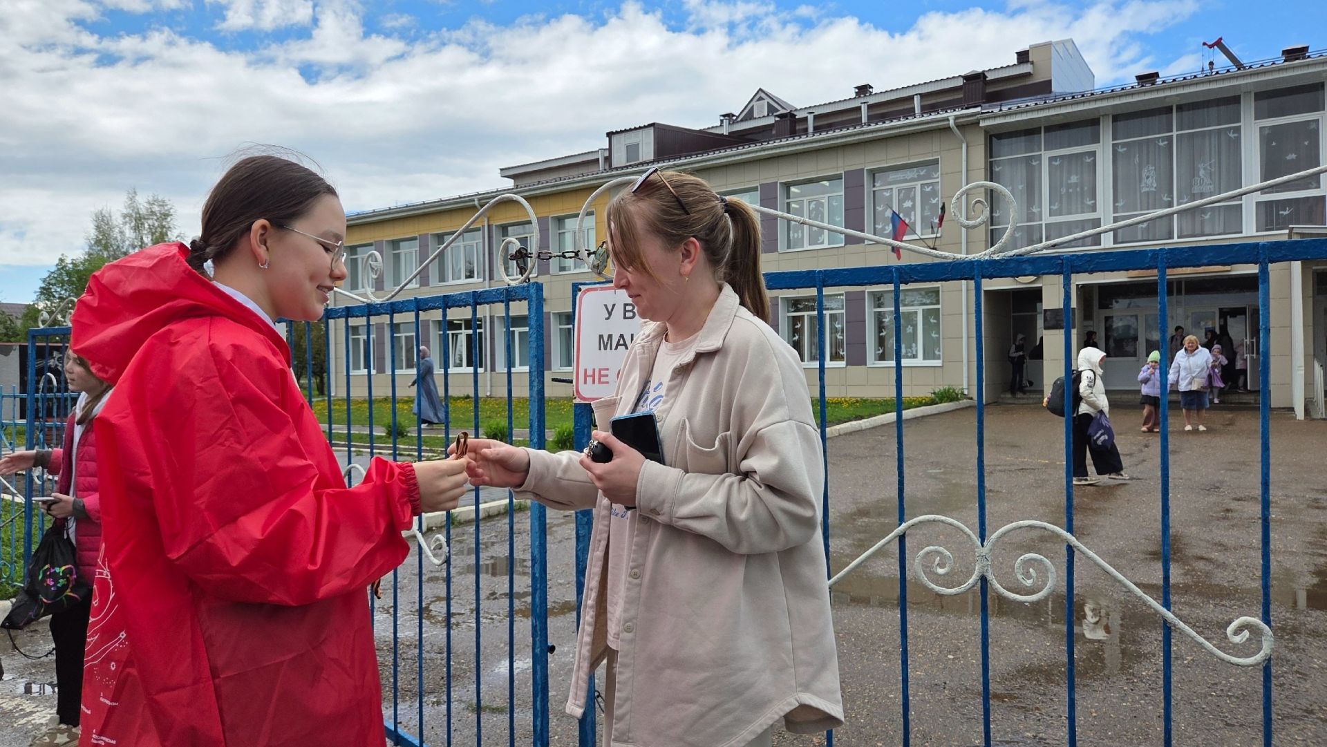 Патриотическая акция в Сокуровской школе