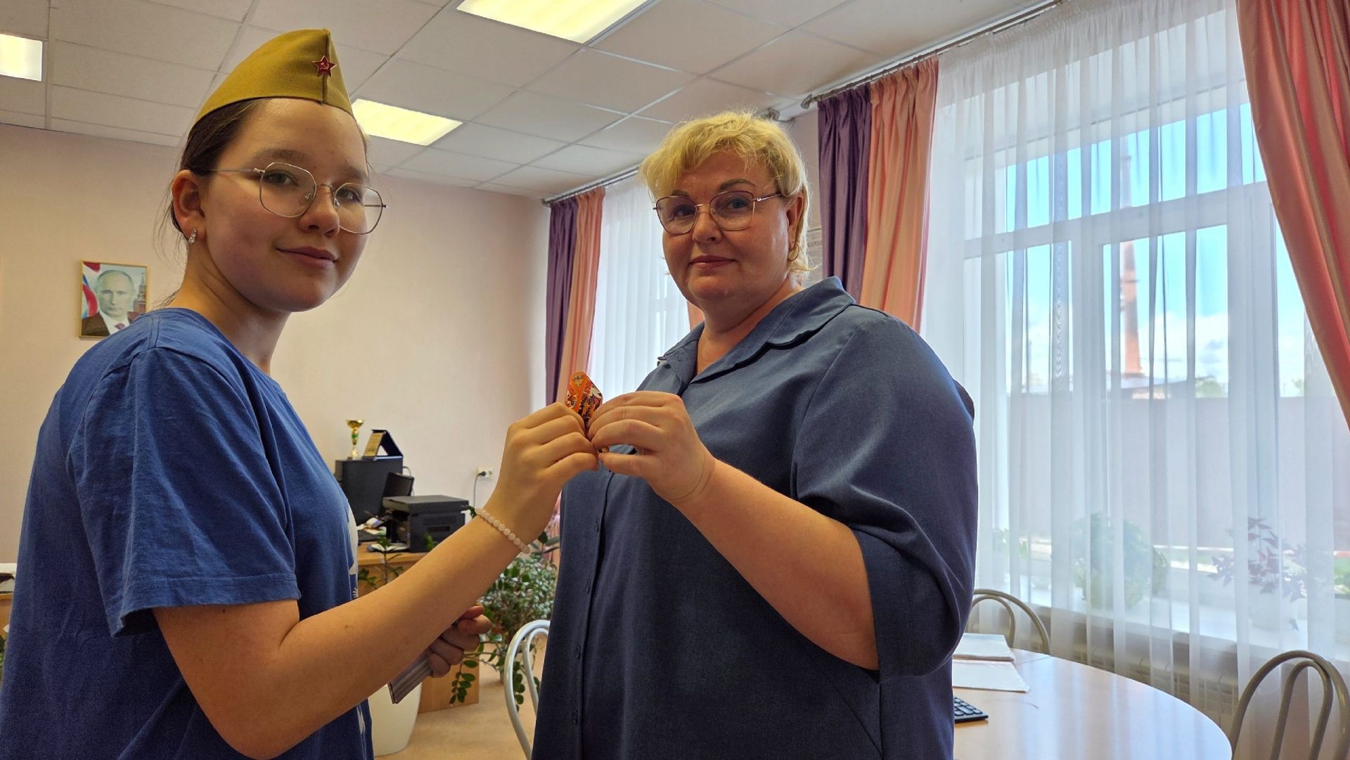 Патриотическая акция в Сокуровской школе