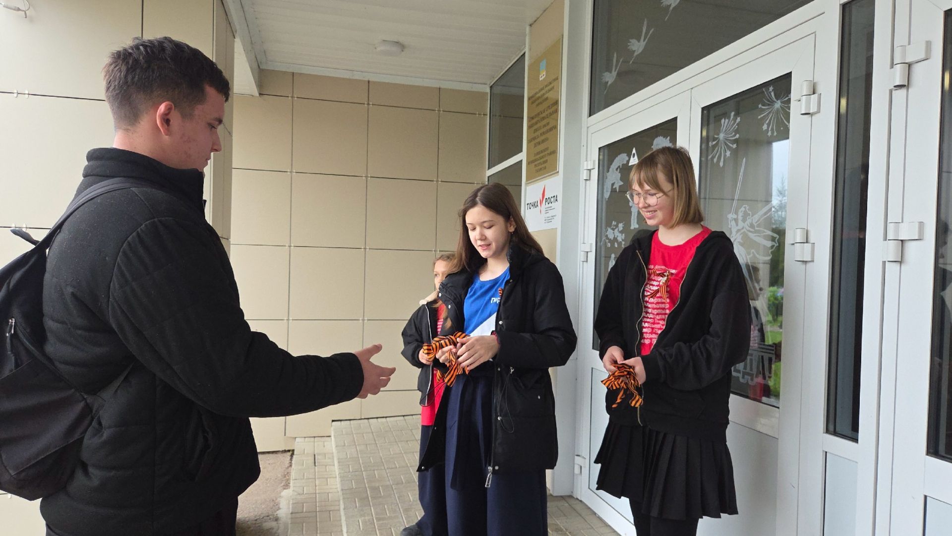 Патриотическая акция в Сокуровской школе