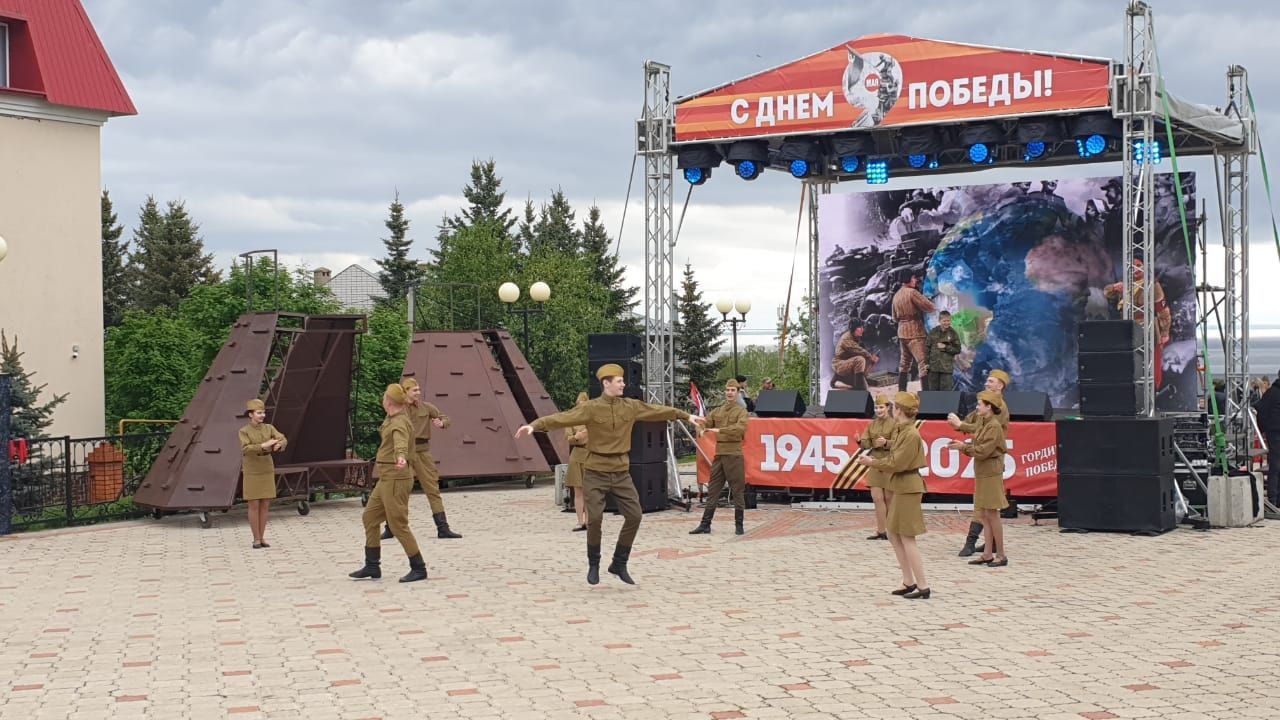 Празднование 80-летия Великой Победы в Лаишеве продолжается