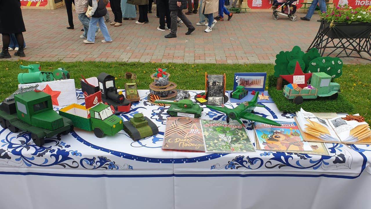 Празднование 80-летия Великой Победы в Лаишеве продолжается