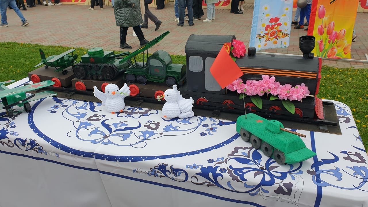 Празднование 80-летия Великой Победы в Лаишеве продолжается