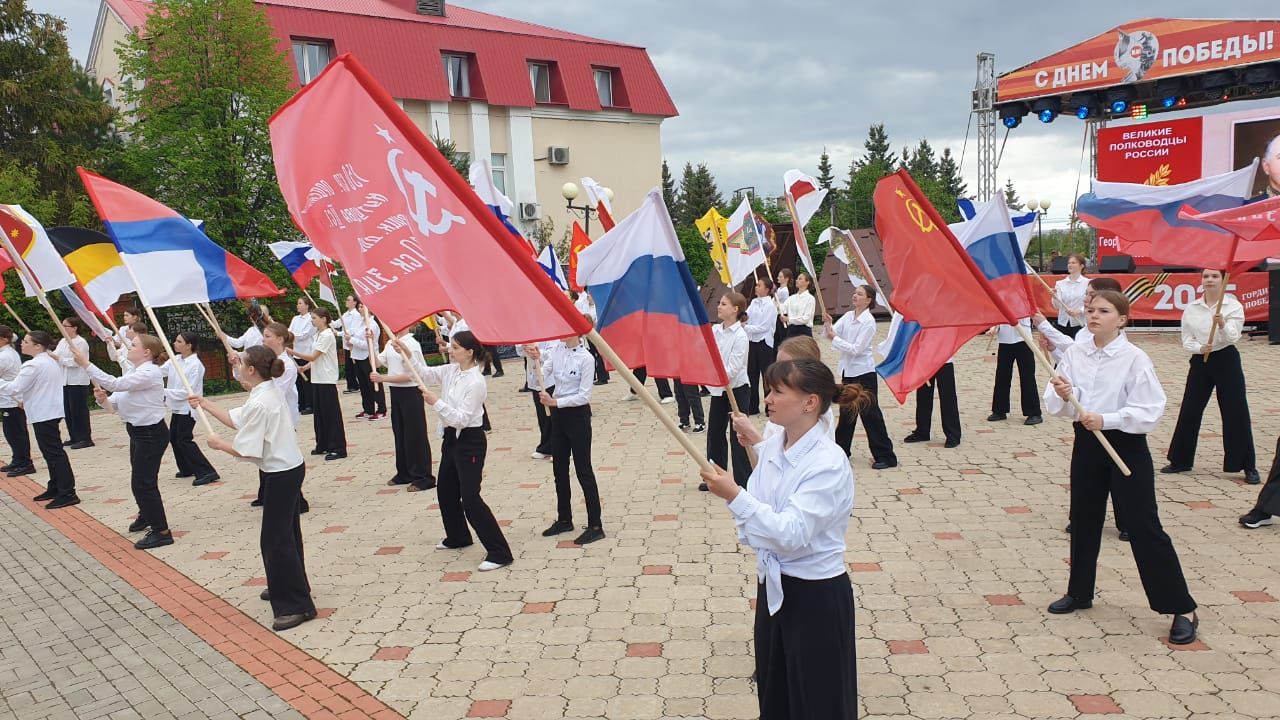 Празднование 80-летия Великой Победы в Лаишеве продолжается