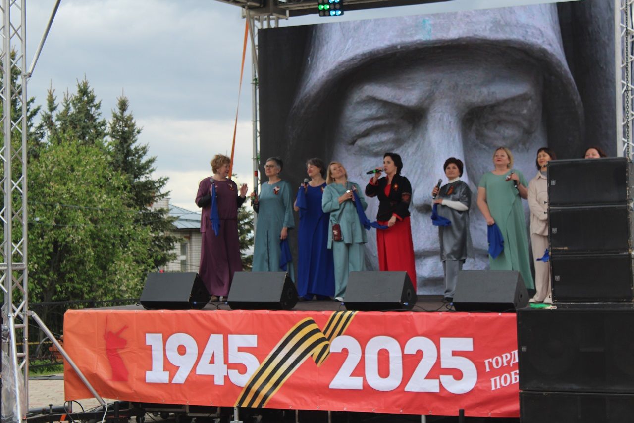 Празднование 80-летия Великой Победы в Лаишеве продолжается