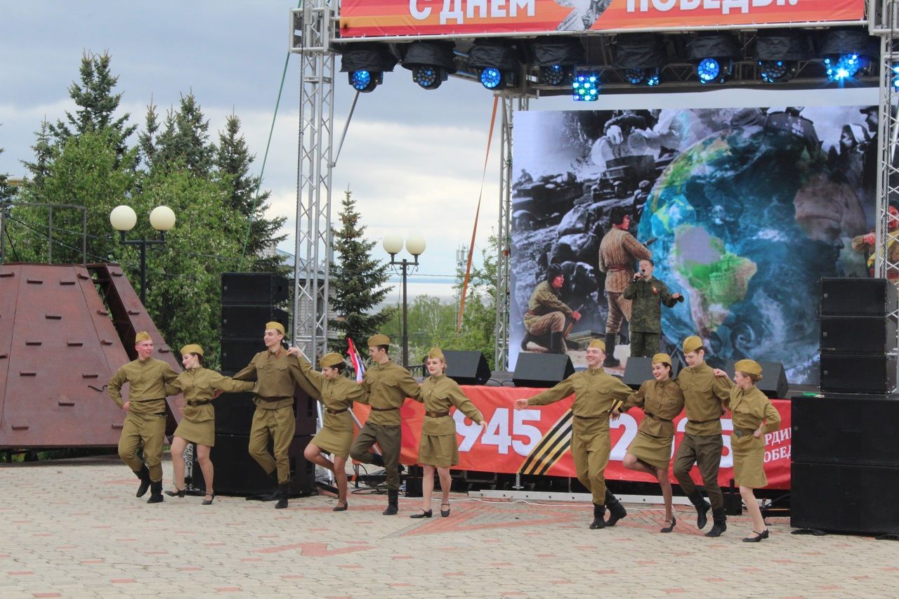 Празднование 80-летия Великой Победы в Лаишеве продолжается