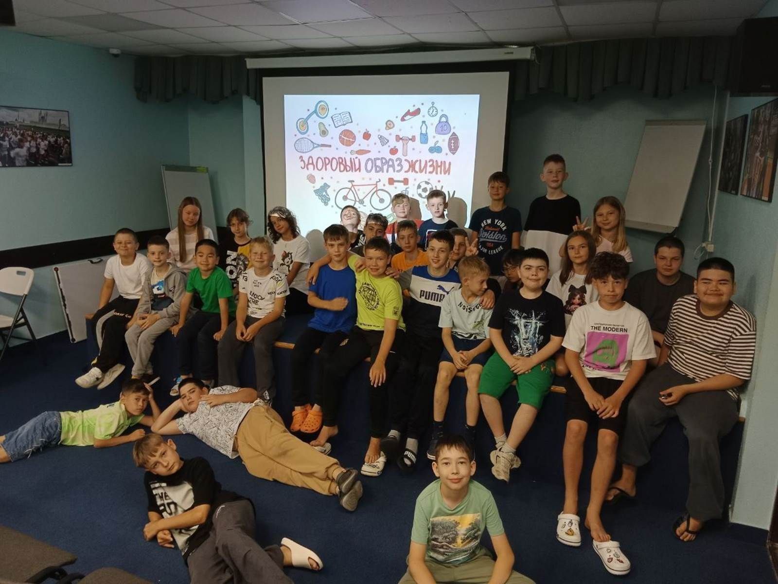 Җәйге каникуллар вакытында Лаеш районында балаларның сәламәт яшәү рәвешенә аерым игътибар бирәләр