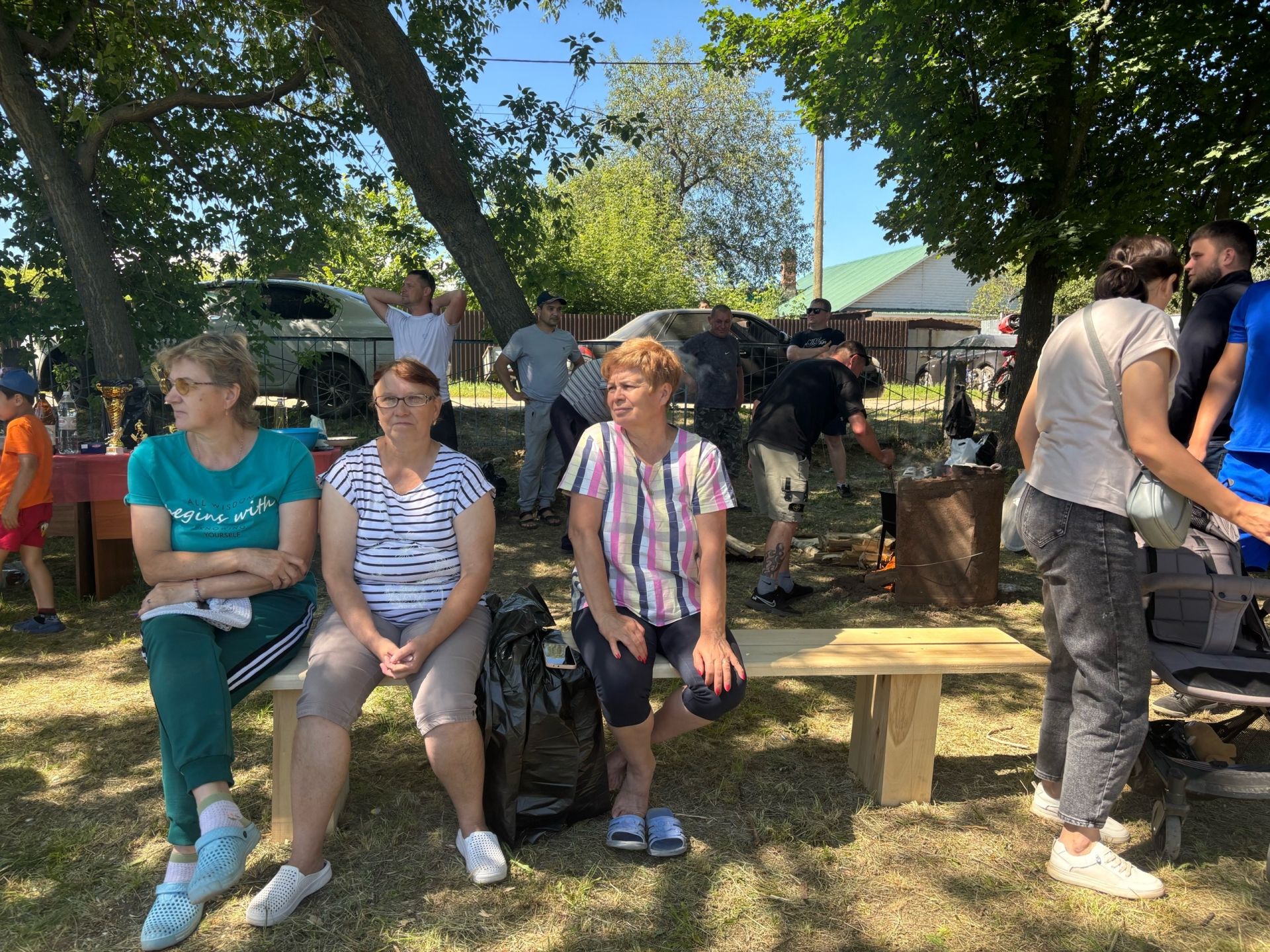 Футбольный праздник в посёлке имени 25 Октября