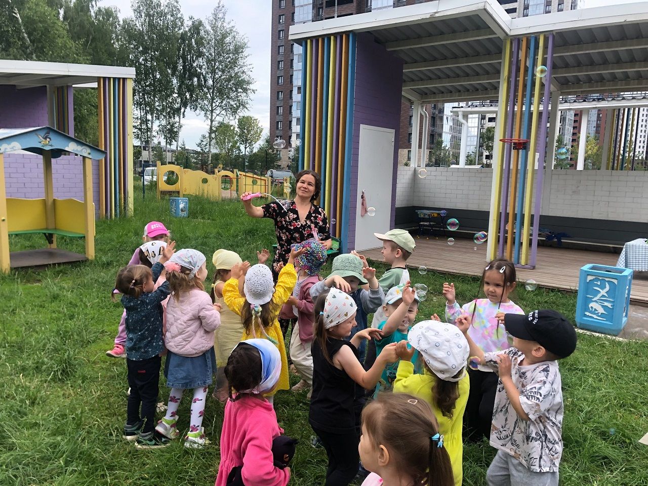 В Лаишевском районе отметили День мыльных пузырей