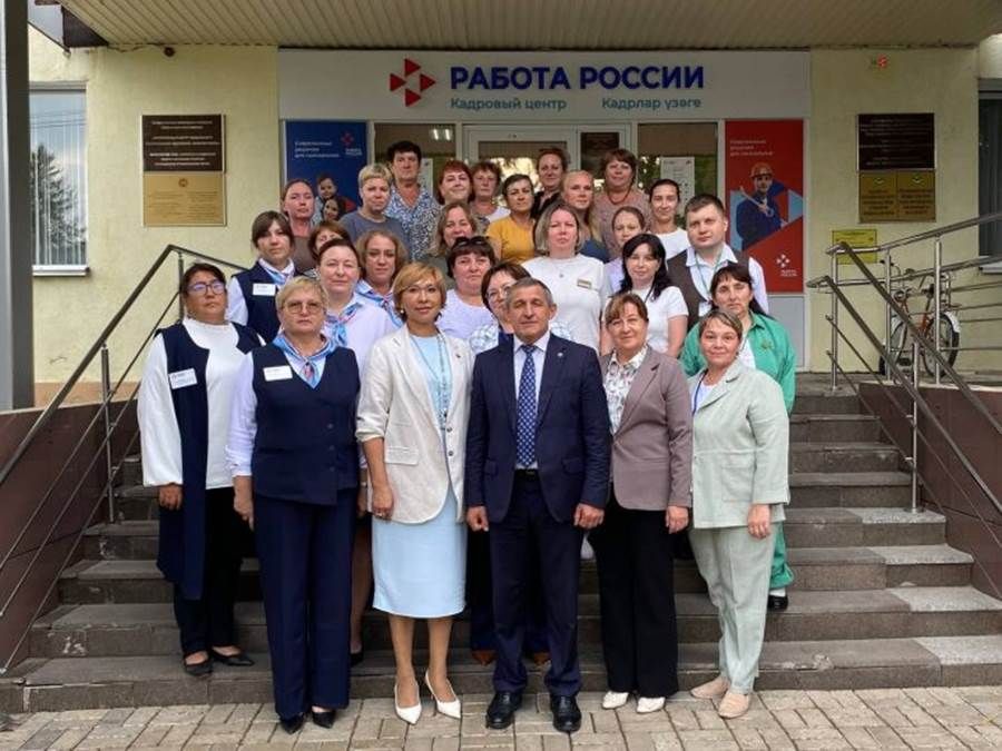 Лаеш районының     мәшгульлек үзәгенә капиталь ремонт ясалды