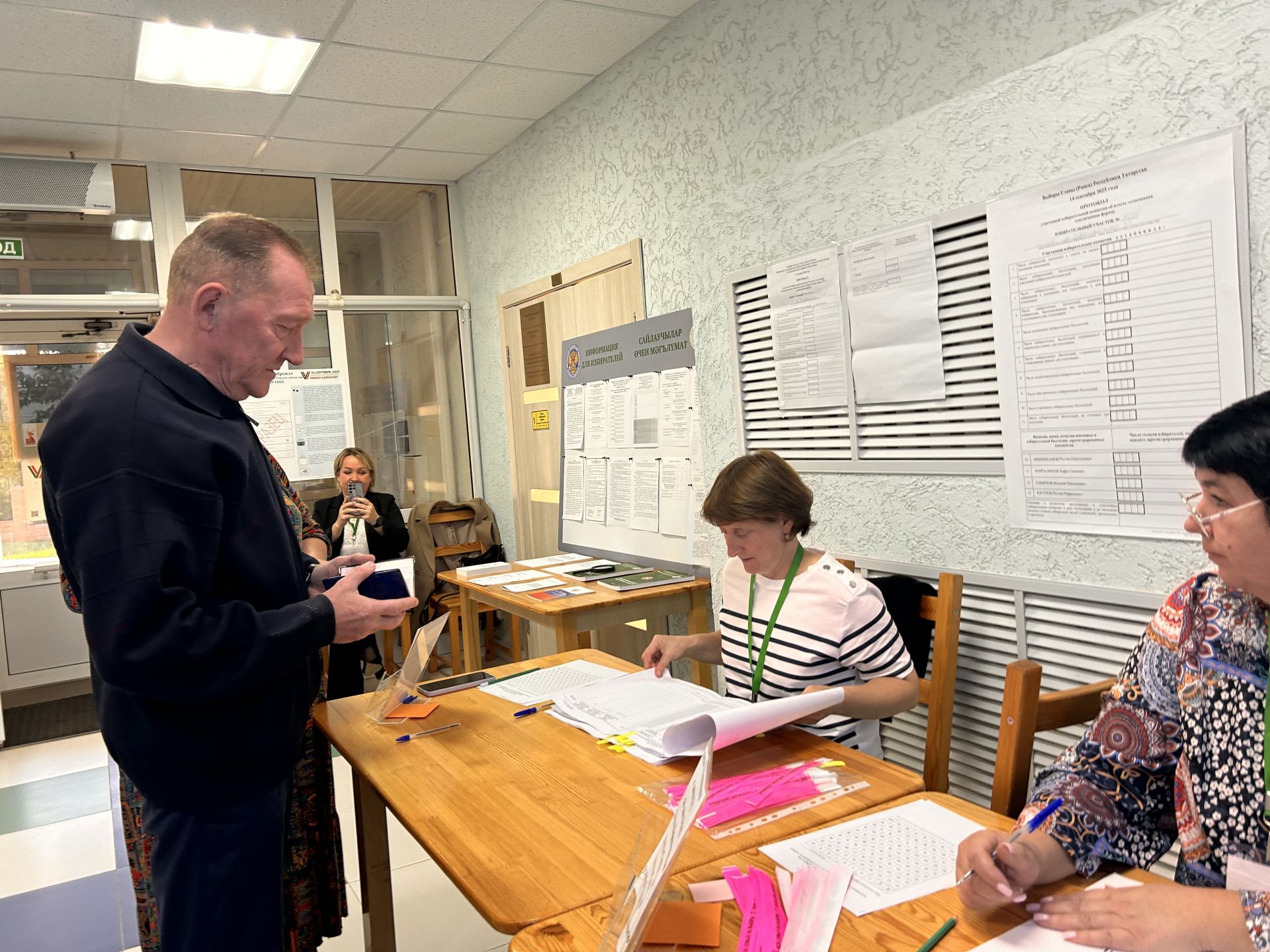 Лаишевцы проявили высокую активность на выборах
