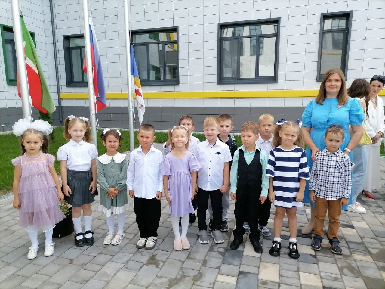 Участник СВО поздравил лицеистов Лаишевского района с Днем знаний