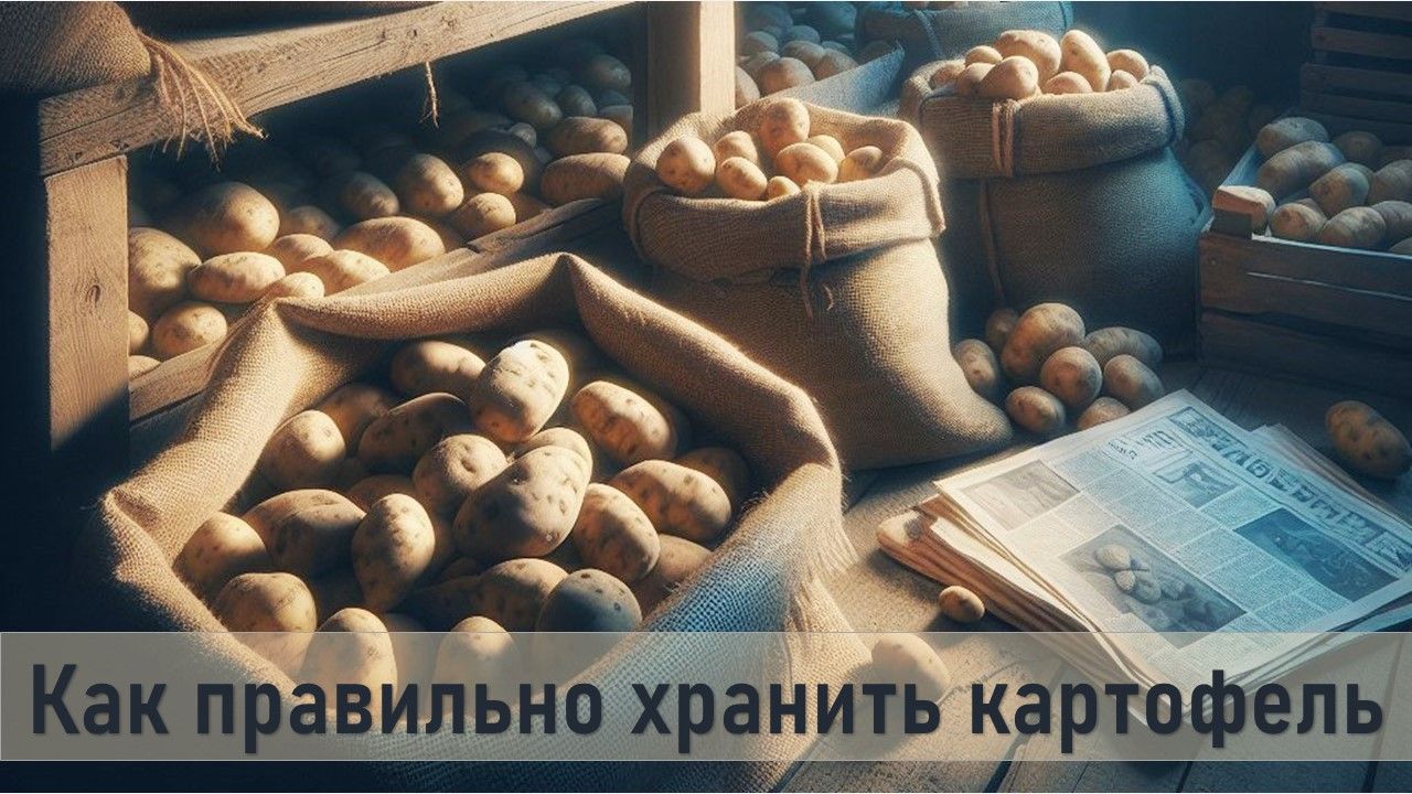 Советы Гузель Хусаиновой: Как правильно хранить картофель