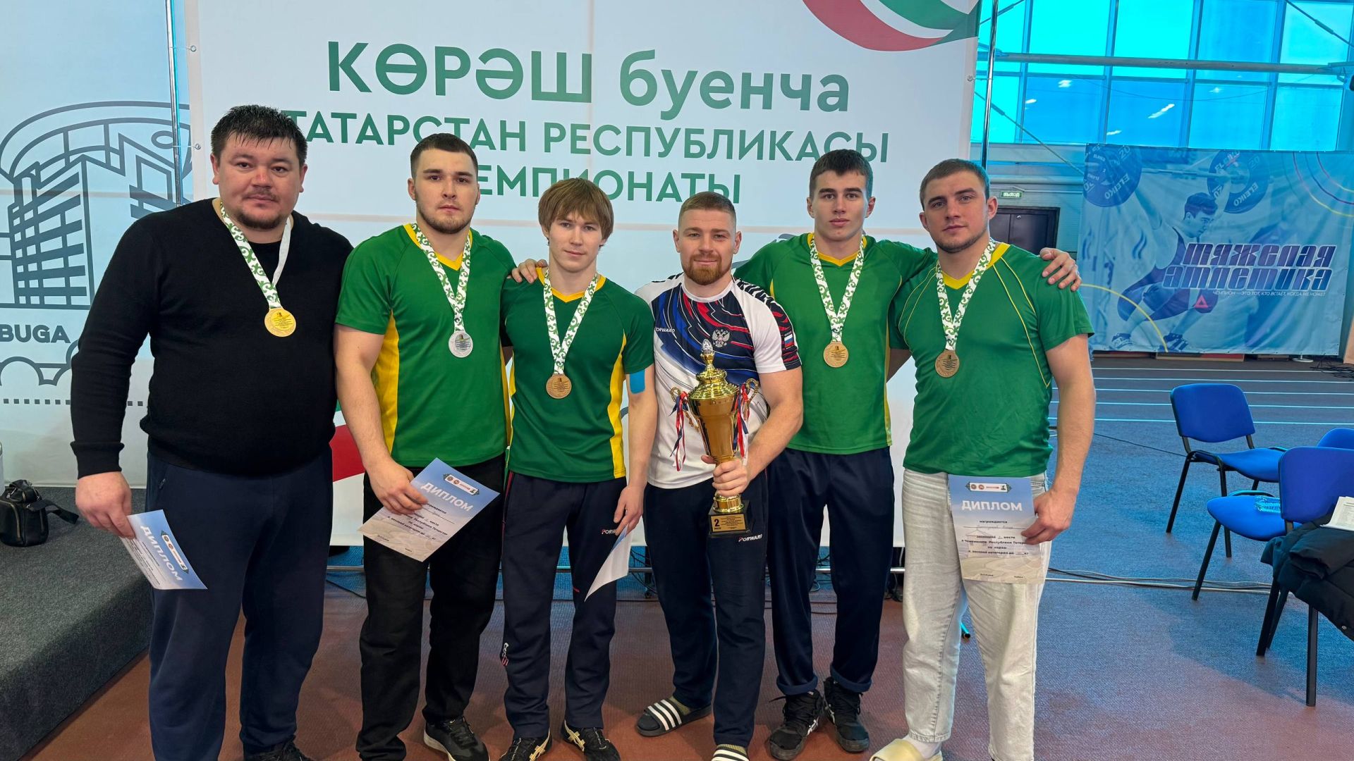Лаишевские богатыри: район блестяще выступил на чемпионате Татарстана по корэш в Елабуге