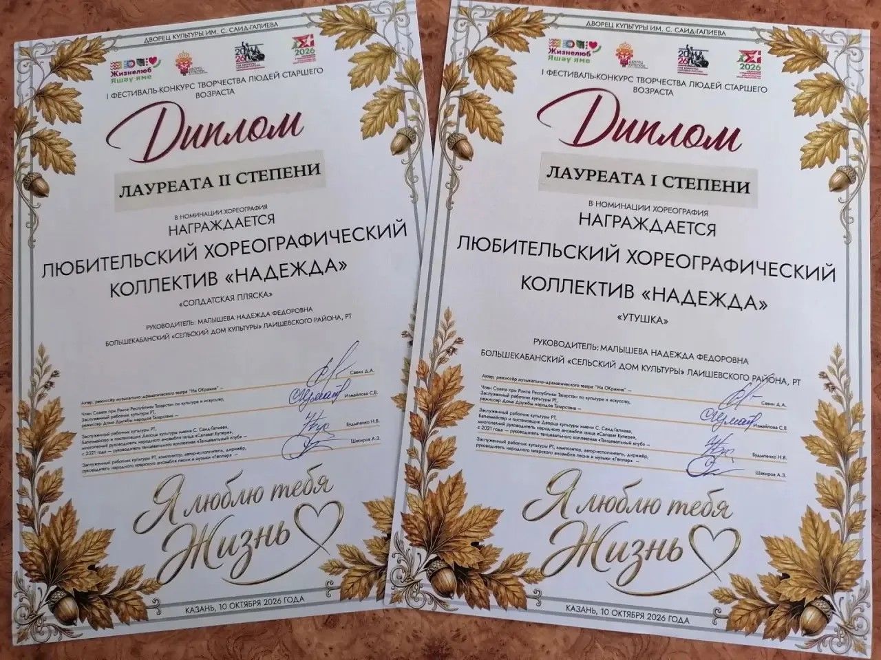 В Казани подвели итоги первого фестиваля-конкурса творчества «Я люблю тебя, жизнь»