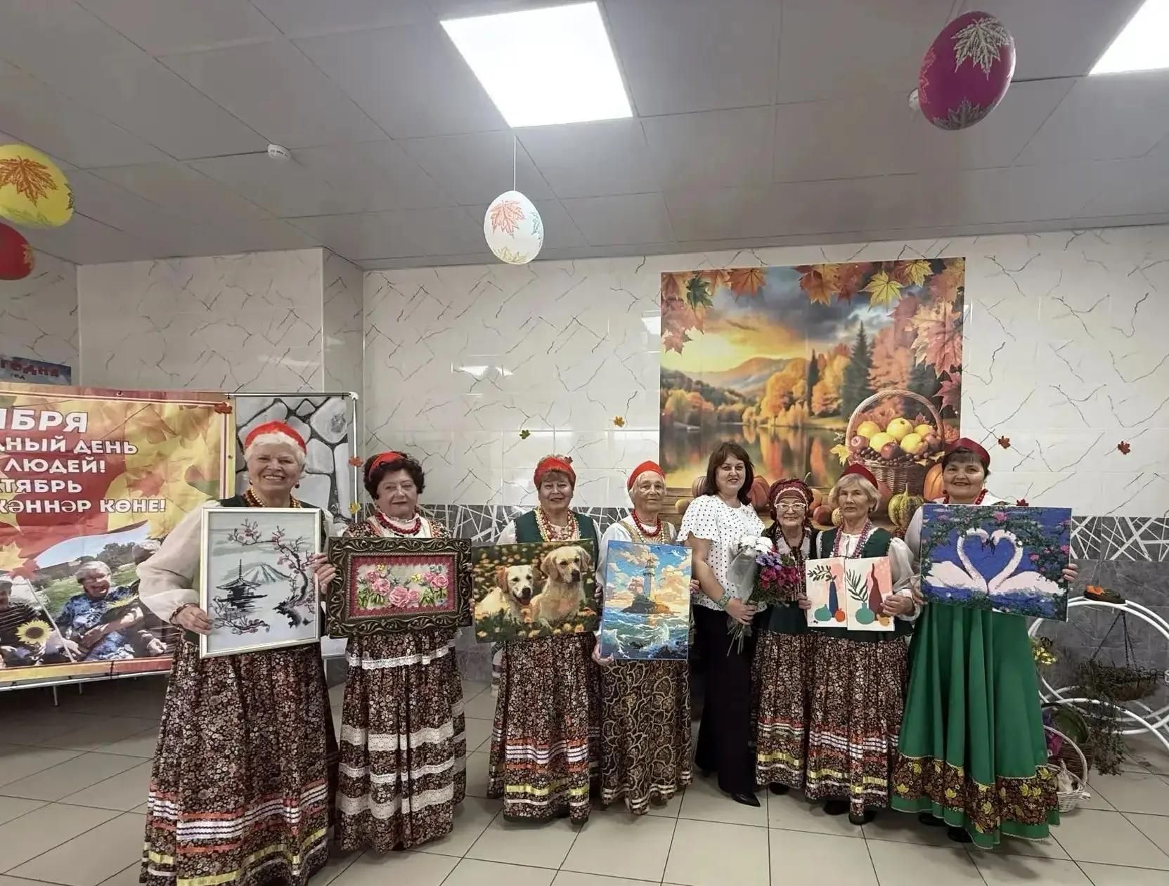 Лаишевские волонтеры провели в Алексеевском доме-интернате праздник для пожилых