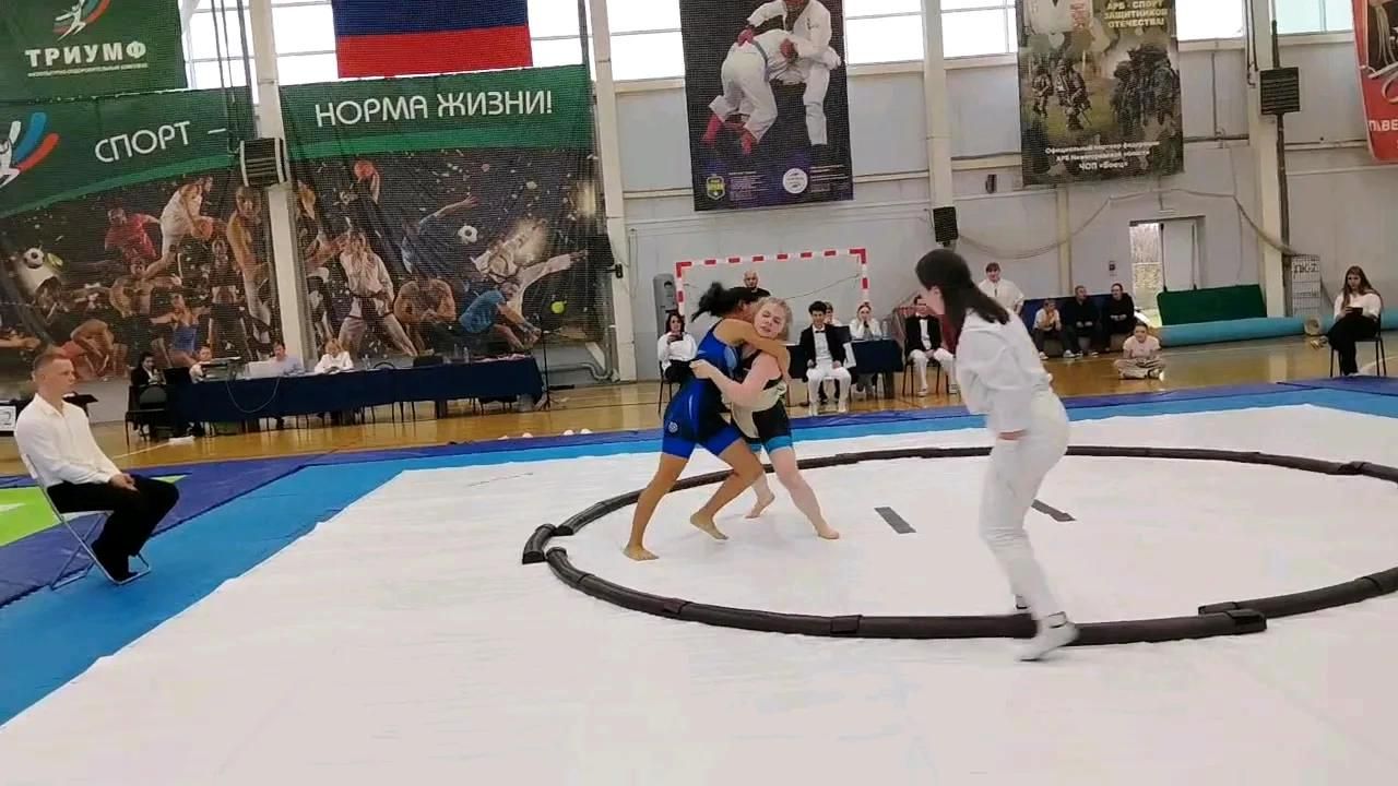 Сокуровская сумоистка Айдана Сакипова поборется за медали первенства России