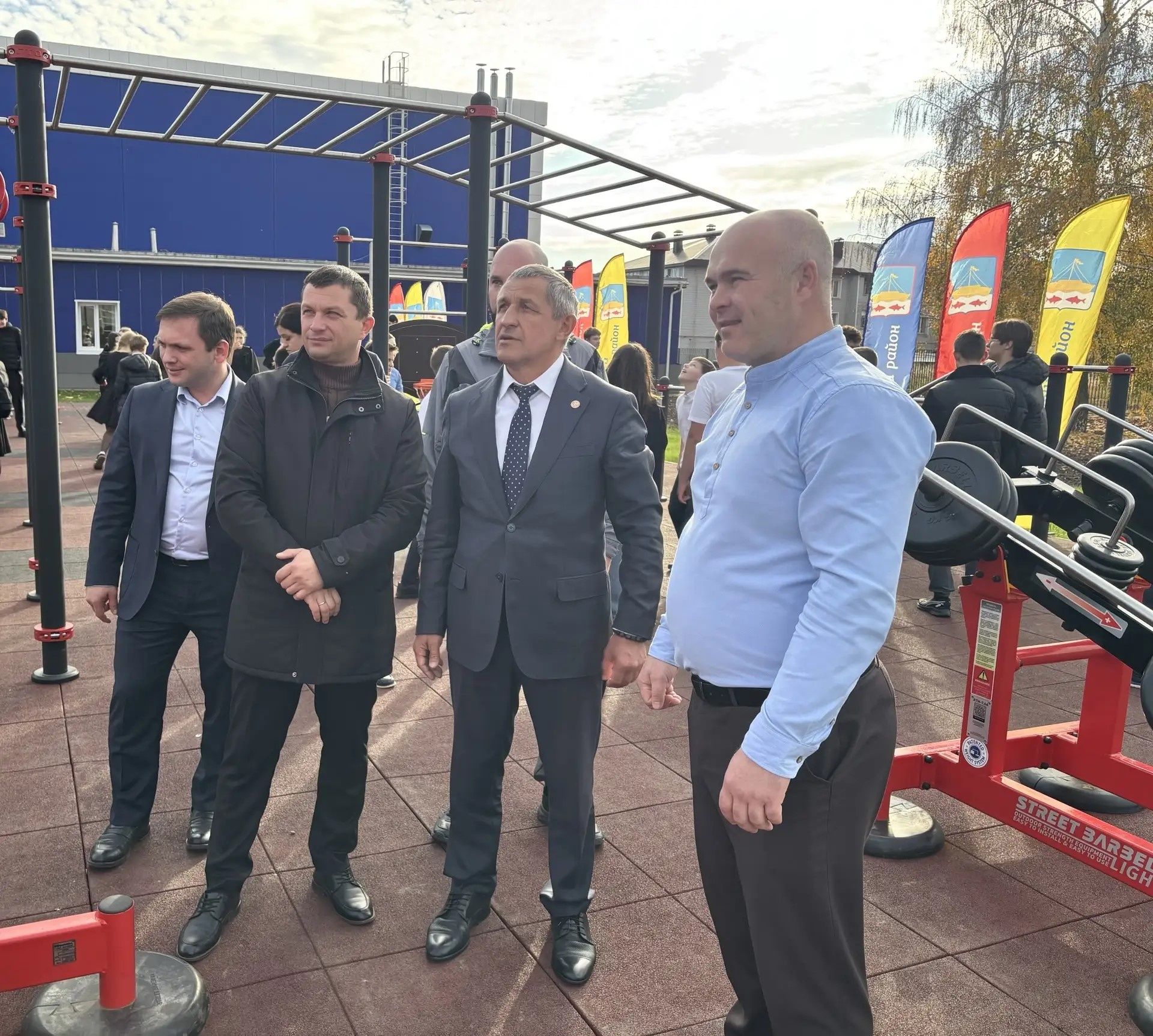 В Лаишевском районе открыли самую большую в Татарстане площадку для сдачи ГТО