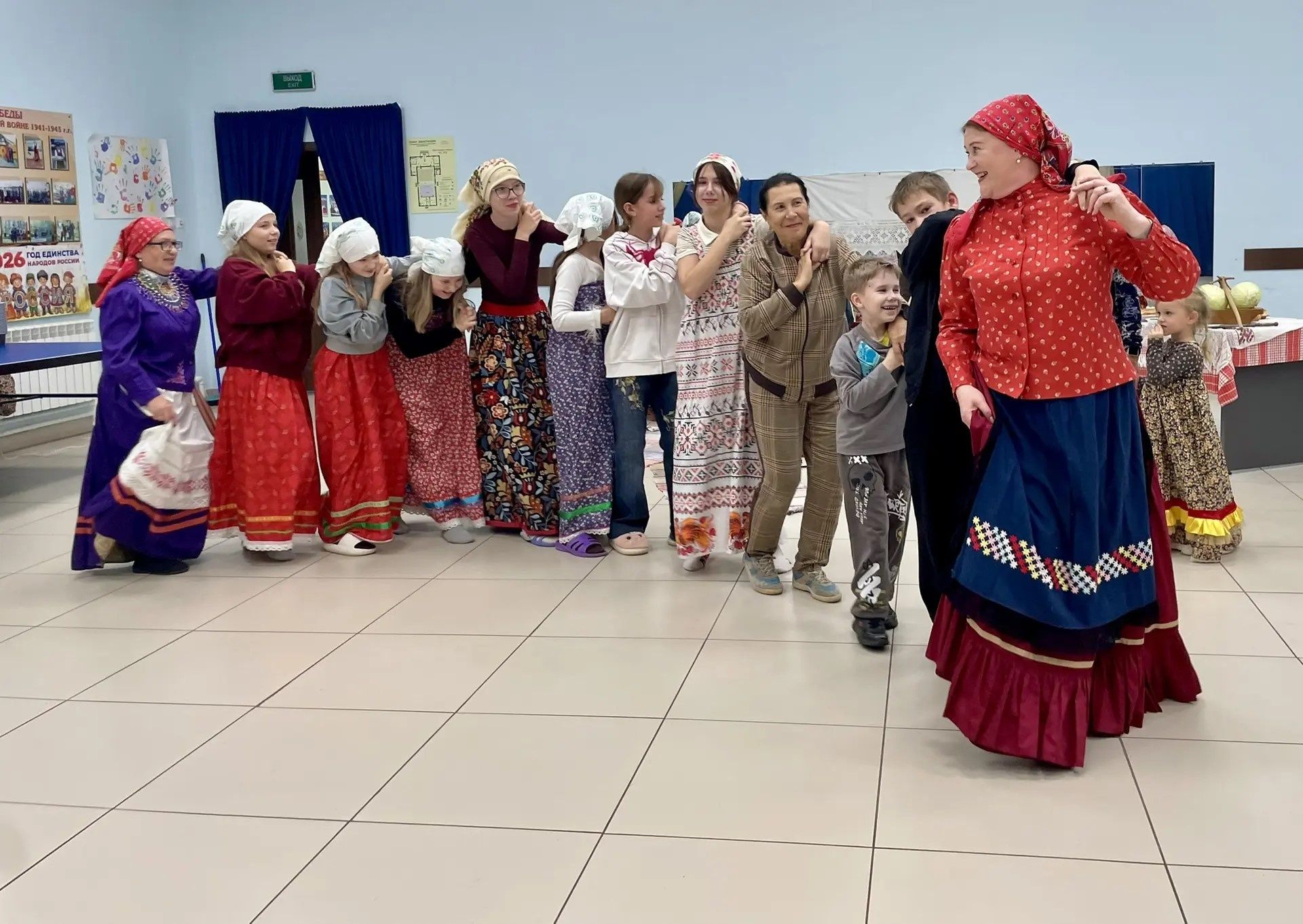Как в Рождественском СДК капуста хрустела, а дети со взрослыми состязались