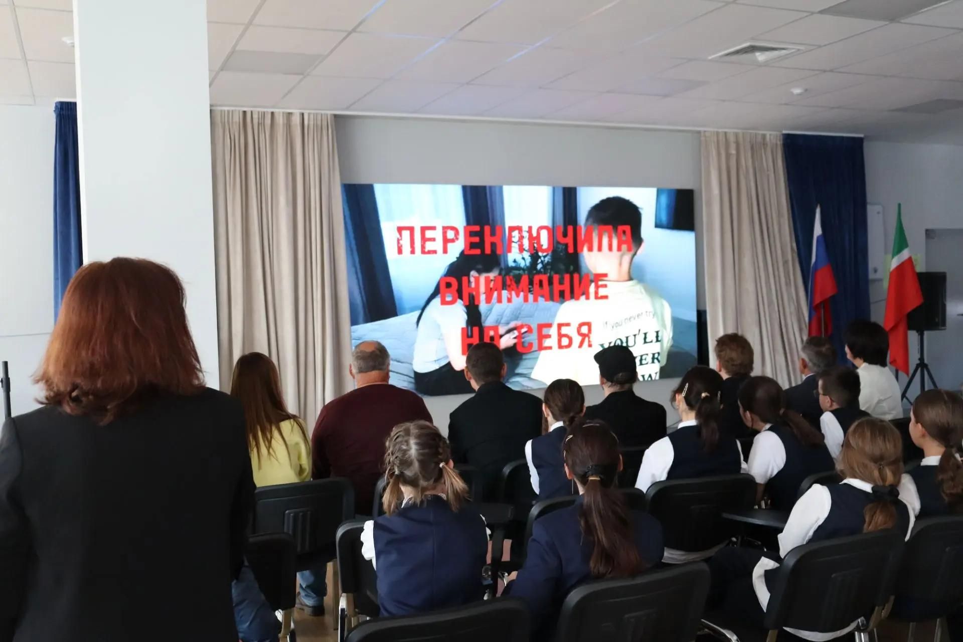 Лицей Лаишевского района стал площадкой для диалога культуры и школьного кино
