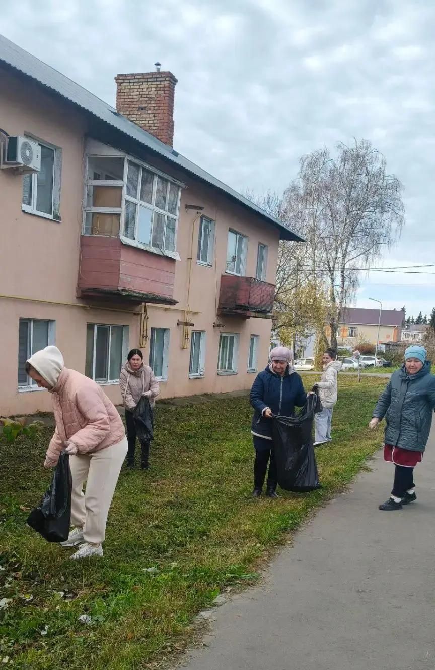 Лаишево: сегодня город убирает сам себя