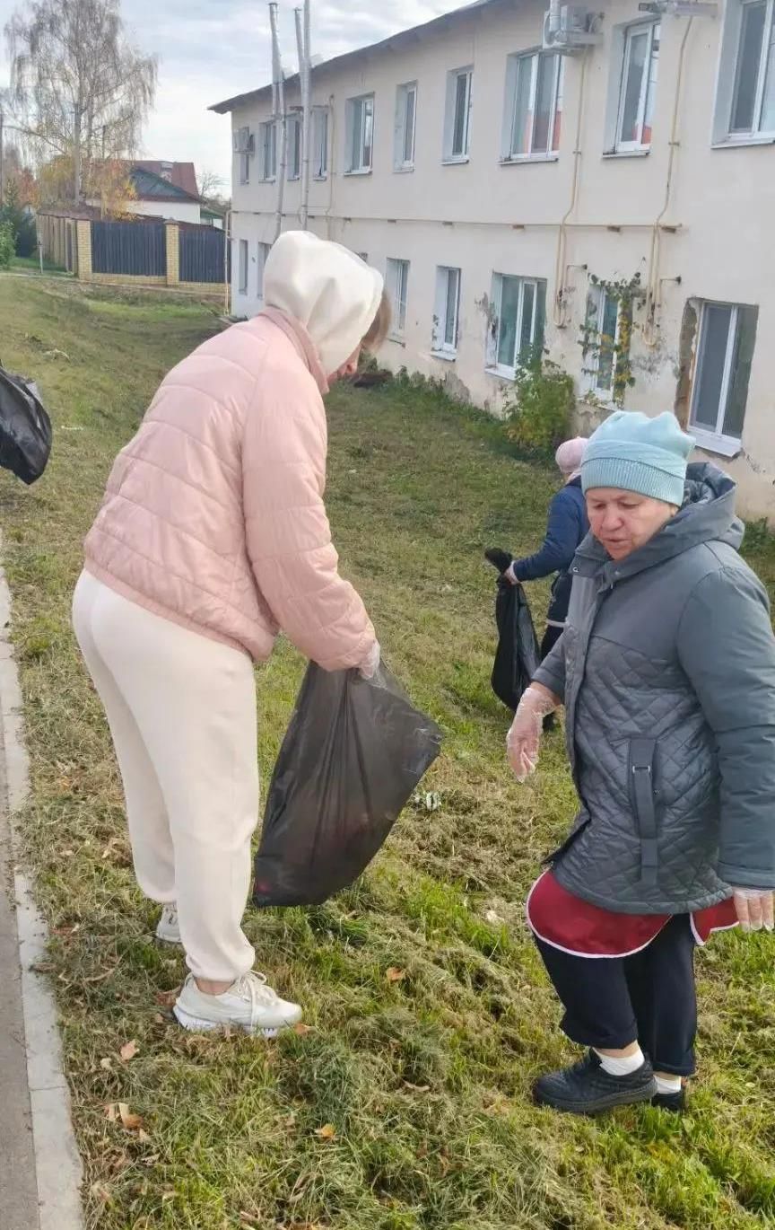 Лаишево: сегодня город убирает сам себя