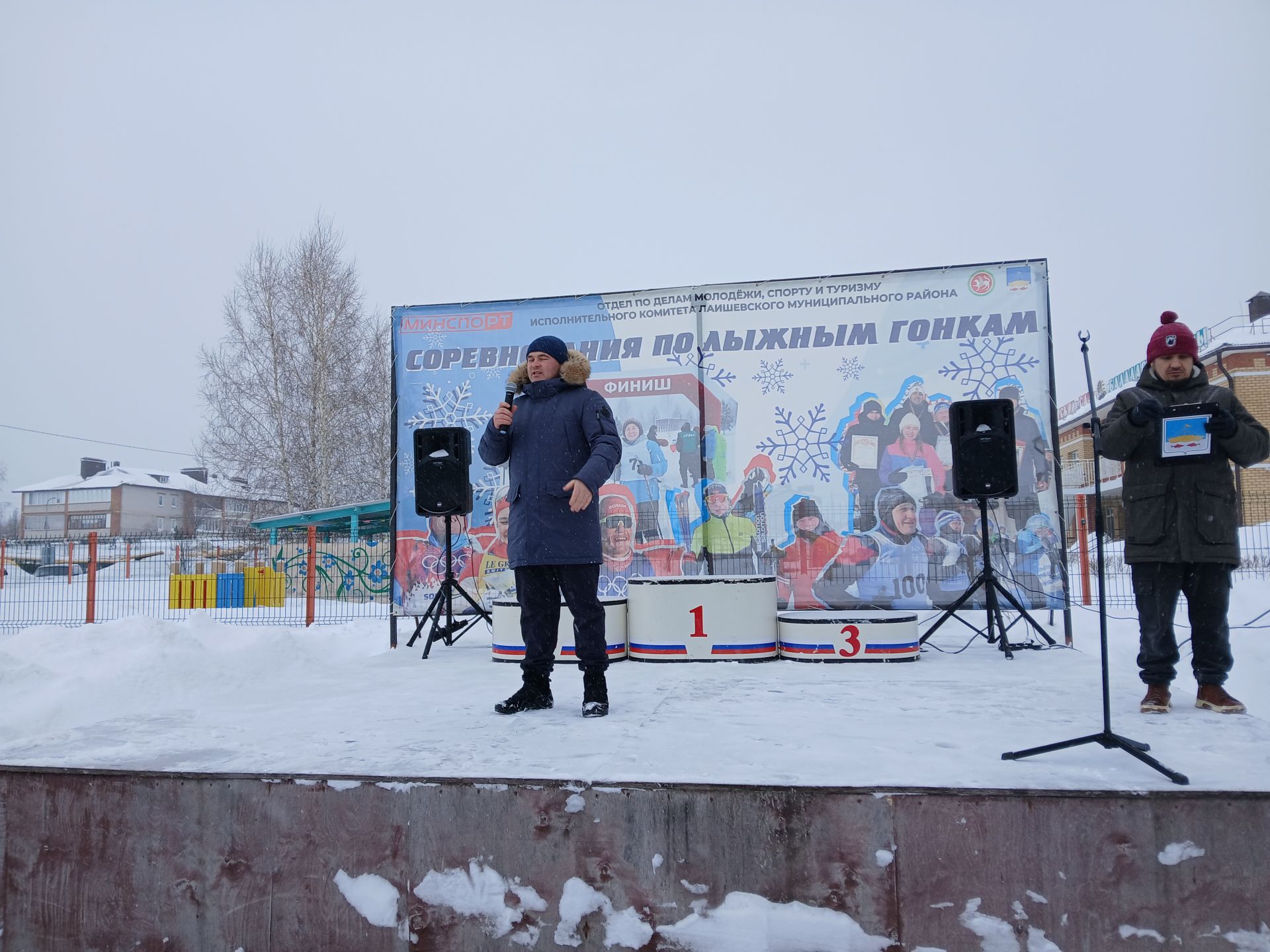 В Лаишеве Лыжня России в самом разгаре