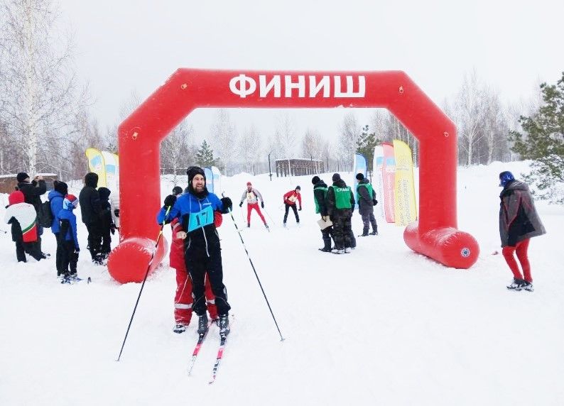 В Лаишеве Лыжня России в самом разгаре