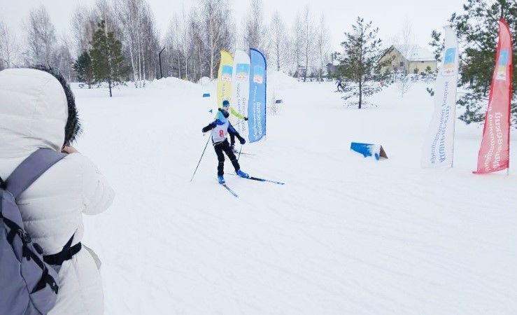 В Лаишеве Лыжня России в самом разгаре
