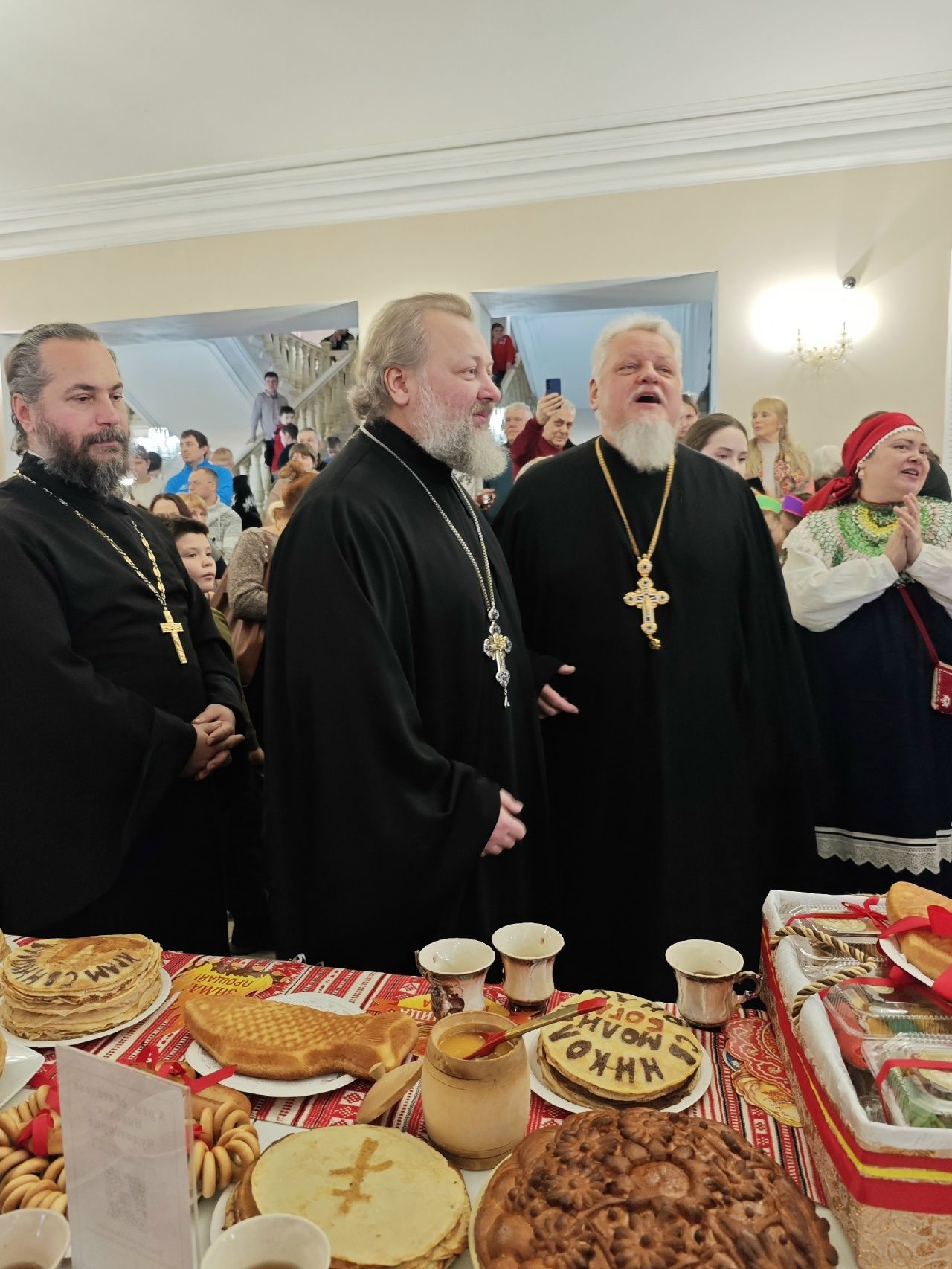Приход свт. Николая Чудотворца  из села Никольское занял первое место в Казани на конкурсе блинов