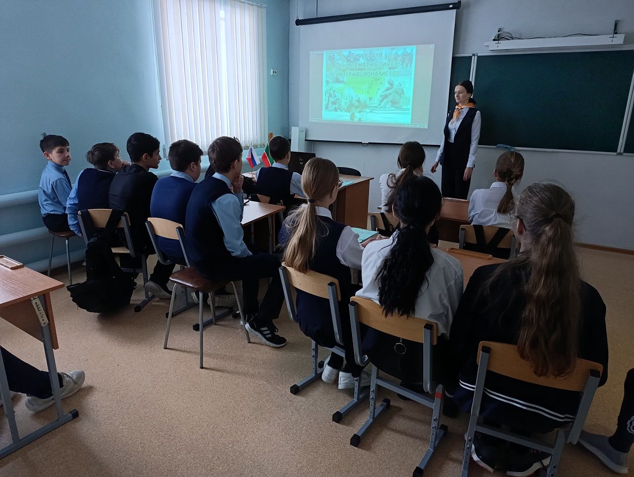 В Лаишевском районе провели урок мужества «Афганский ветер»