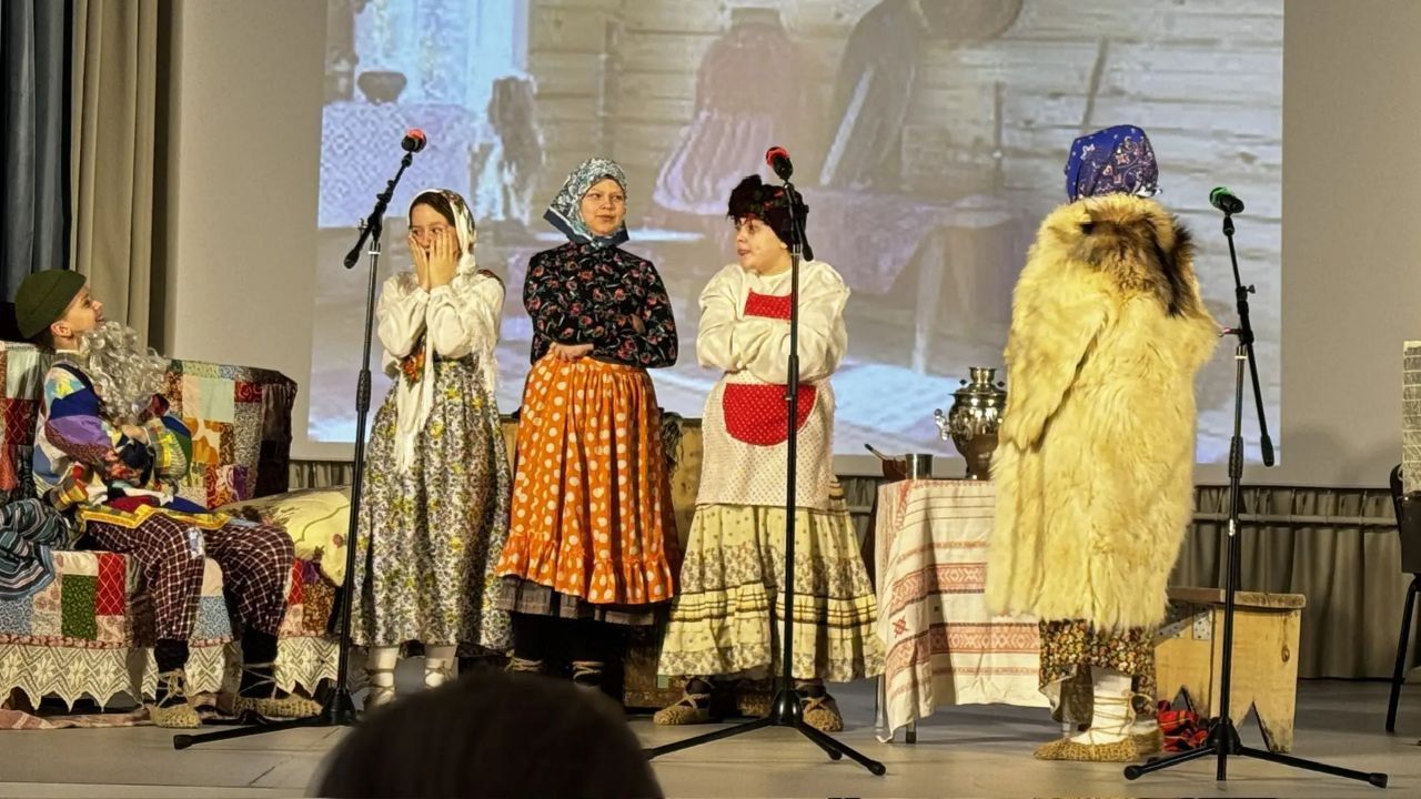 В Орловском СДК Лаишевского района  прошёл фольклорный праздник «Чтим корни свои»