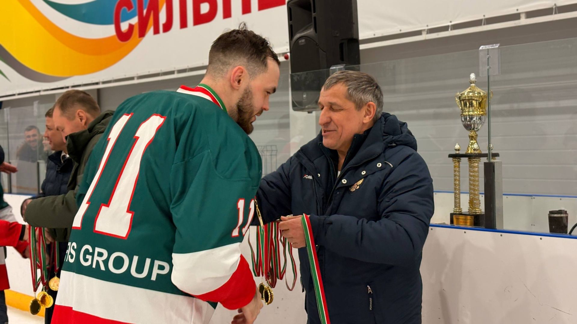 Лаишевский лёд принял хоккейный турнир на Кубок Mr. Ricco: победу празднует команда из Усад